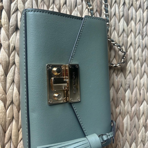 Michael Kors Sage Green Crossbody Bag - Picture 7 of 12